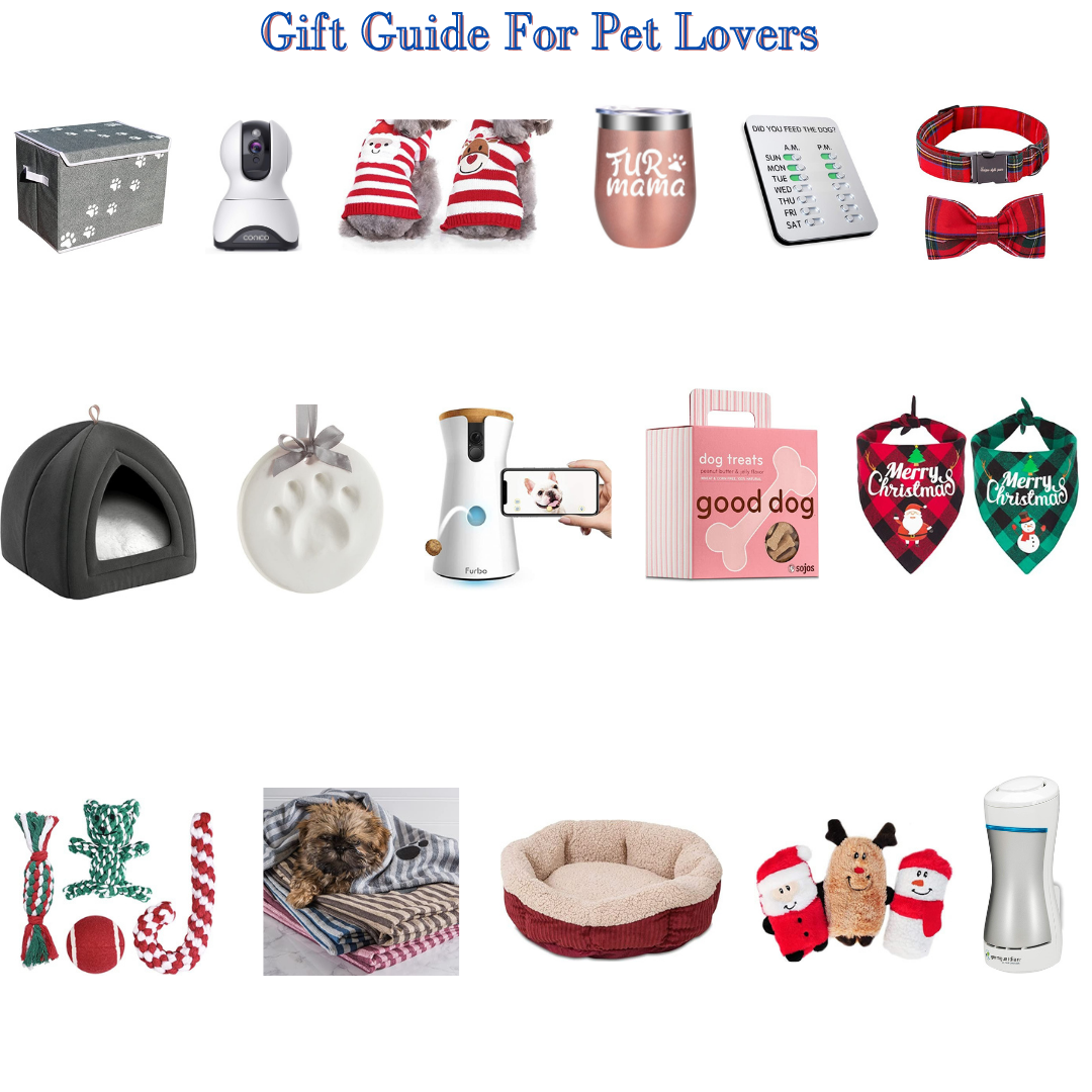 GIFT GUIDE FOR PET LOVERS - Pearlsandplaces